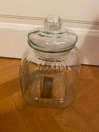 Bonbonglas mit Deckel