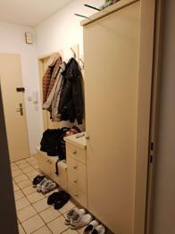 (reserviert) Schuhschrank mit Garderobe - Schubladen & Haken - gepflegt