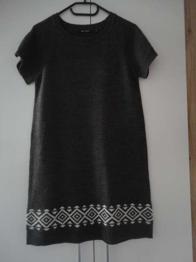 #willhelfen Gr. 176 Strickkleid kurzarm Kleid Blue Seven