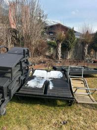 Diverse Gartenliegen