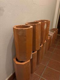 Weinlager Ziegel aus Ton