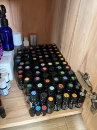 Leere doTERRA Fläschchen und Beadlets Dosen