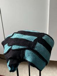 (reserviert) Gestrickte Decke