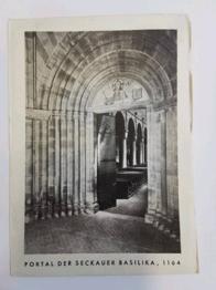1953 Postkarte Portal seckauer Basilika