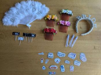 Brautset für Bachelorette Party