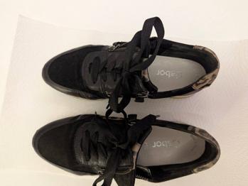 Schuhe schwarz Garbor