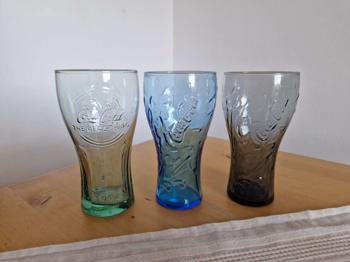 (reserviert) 3 Coca Cola Gläser