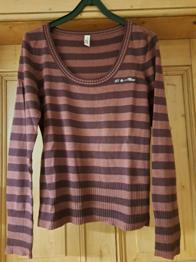 Gestreifter Pulli Gr. 36