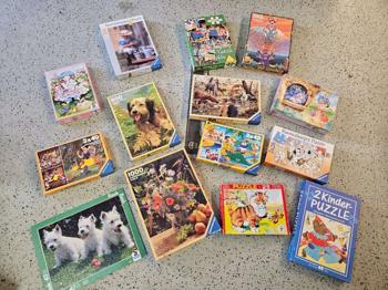 Kinderpuzzel Konvolut