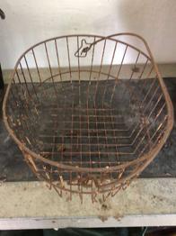 Korb Fahrradkorb Vintage