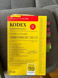 Arbeitsrecht Kodex 2021/22