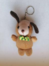 Schlüsselanhänger Plüschhund