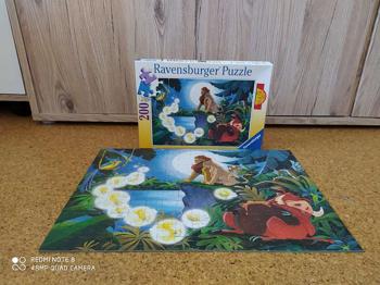 Kinderpuzzle König der Löwen 200 Teile