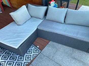 (reserviert) Rattangarnitur