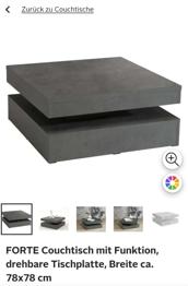 (reserviert) Wohnzimmertisch, drehbar