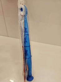 Elmex Zahnbürste 2 - 6 Jahre, blau mit Affenmotiv, NEU & ORIGINAL VERPACKT