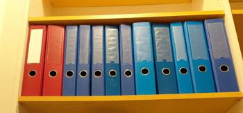 ORDNER ZU VERSCHENKEN