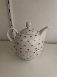 (reserviert) Tasse mit Kanne