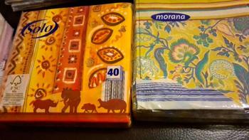 Motivservietten für Serviettentechnik