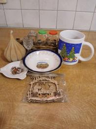 Deko, Geschirr, Vintage.