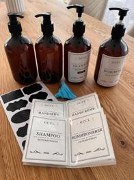 Spender für Seife, Duschgel usw.