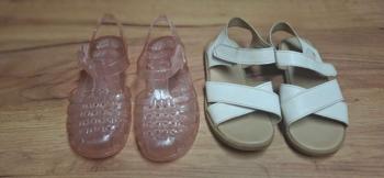 Sandalen+ Badeschuhe Gr.27