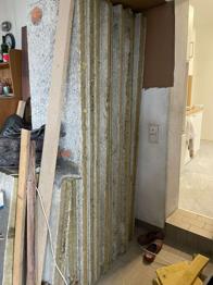 Dämmplatte Heraklith und Glaswolle