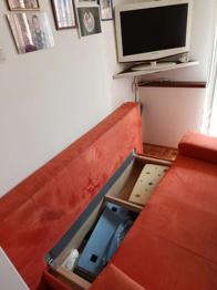 Ausziehbares Sofa (Schlafsofa) - ideal für Gäste - guter Zustand