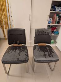 2 x schwingstühle