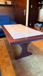 Wohnzimmertisch Holz/ Fliese