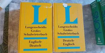Wörterbücher Deutsch-Englisch und Englisch-Deutsch, Langenscheid