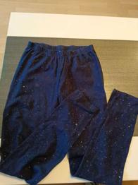 Yigga Lange Leggings Glitzer gr.158
