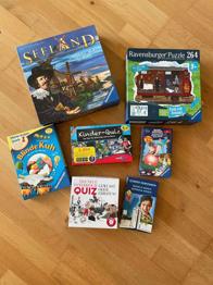 Verschiedene Gesellschaftsspiele