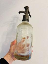 Sodaflasche / Syphonflasche Vintage