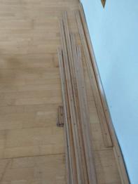 Ahorn Fußleisten zu verschenken