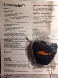 Schrittzähler m. Halterung