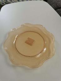 Dekorativer Kunststoffteller Untersetzer