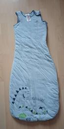 Schlafsack für Baby / Kleinkind, Farbe hellblau, Größe 110 cm