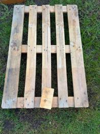 (reserviert) Palette 120×80 zu verschenken