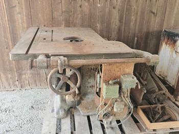 (reserviert) Kreissägen / Hobeltisch 1940er