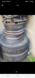 2 stk Reifen und Felgen