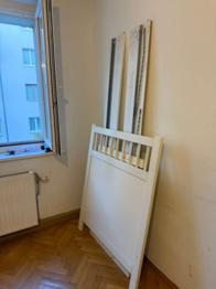 IKEA HOLZBETT ZU VERSCHENKEN