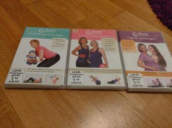 4 Mama Workout DVDs- für die Schwangerschaft und danach