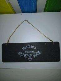 Welcome Schild