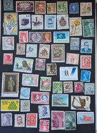 (reserviert) Ein paar Briefmarken ganze Welt 54 Stück gestempelt postfrisch zuverschenken
