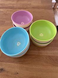 Schale mit Saugnapf 6 Stk