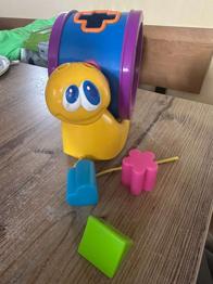 Motorikschnecke und Nachziehschnecke 2in1