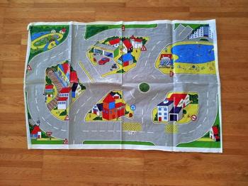 Plastiktuch Straßen 48x75cm