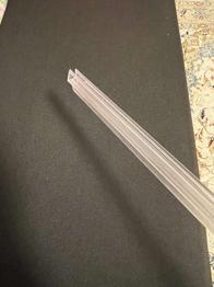 Duschtürdichtung unten, Gummilippe für Duschtüren, Zustand NEU