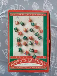 Adventskalender zum Selberbefüllen